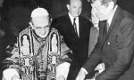Image of Pope Paul VI in 1963 with President Robert Kennedy